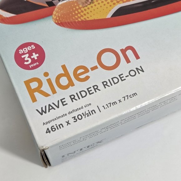 INTEX Wave Ride Inflatable Pool Float Pool Toy for Kids - Picture 5 of 10